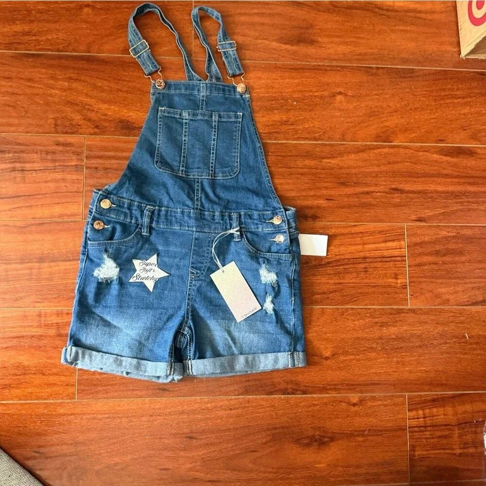 Kids Denim blue Shorts XL